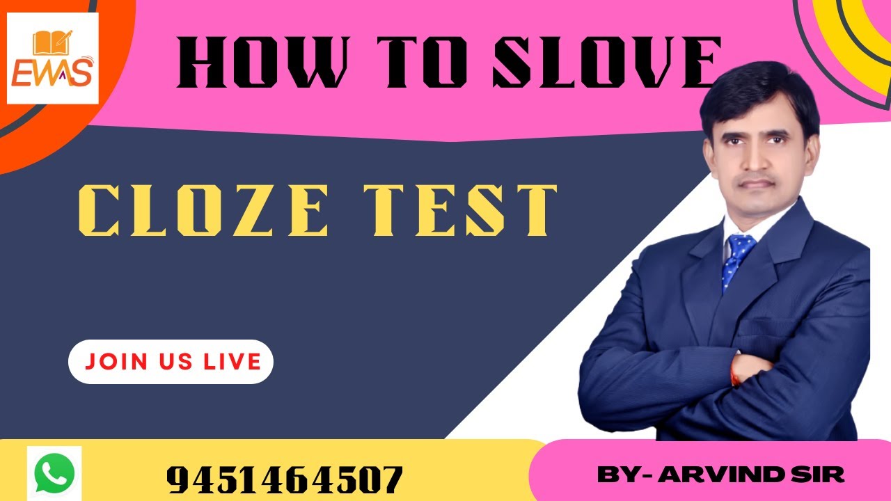HOW TO SOLVE CLOZE TEST || Elimination Technique ||