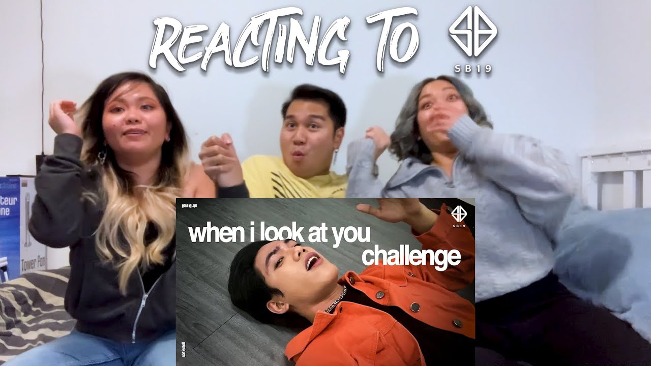 Reacting to 'When I Look At You' Challenge | SB19 STELL
