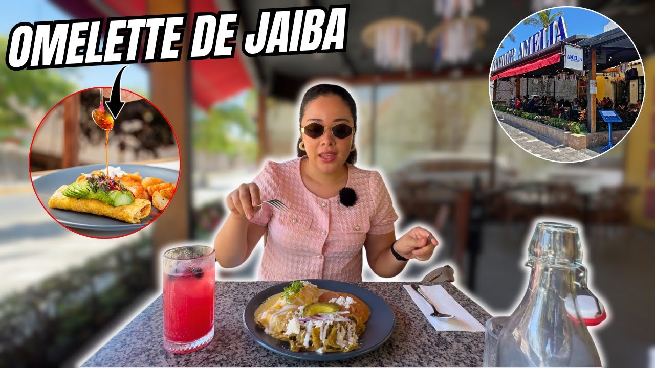 Restaurate en LA ZONA DORADA DE MAZATLÁN prepara este delicioso Omelette 🦀🍳