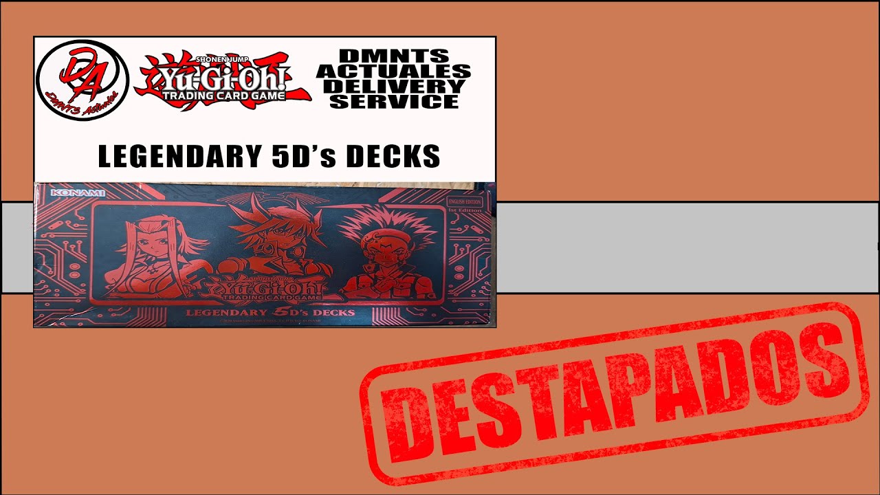 Destapados - Yu-Gi-Oh! Legendary 5D's Decks