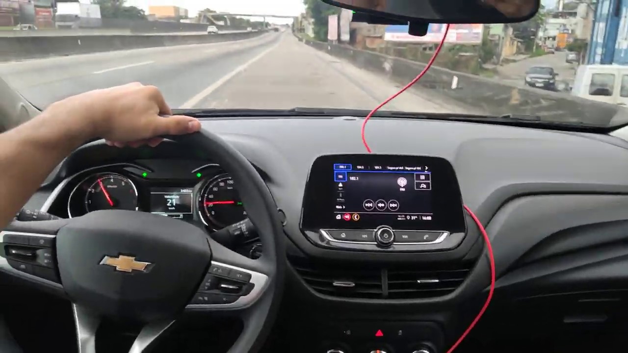 Onix Turbo LTZ Manual acelerando 0 a 100 km/h