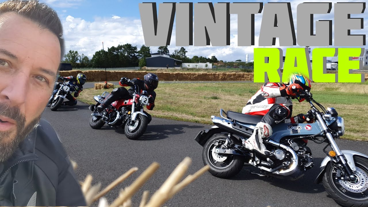 Härte Test //4 Stunden Vollgas Vintage Race #monkey #dax #racing