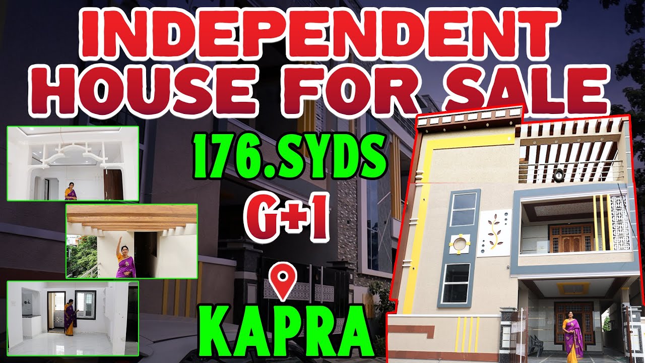 Independent House For Sale In Kapra,Secunderabad | 176.syds | House For Sale ECIL | V Properties