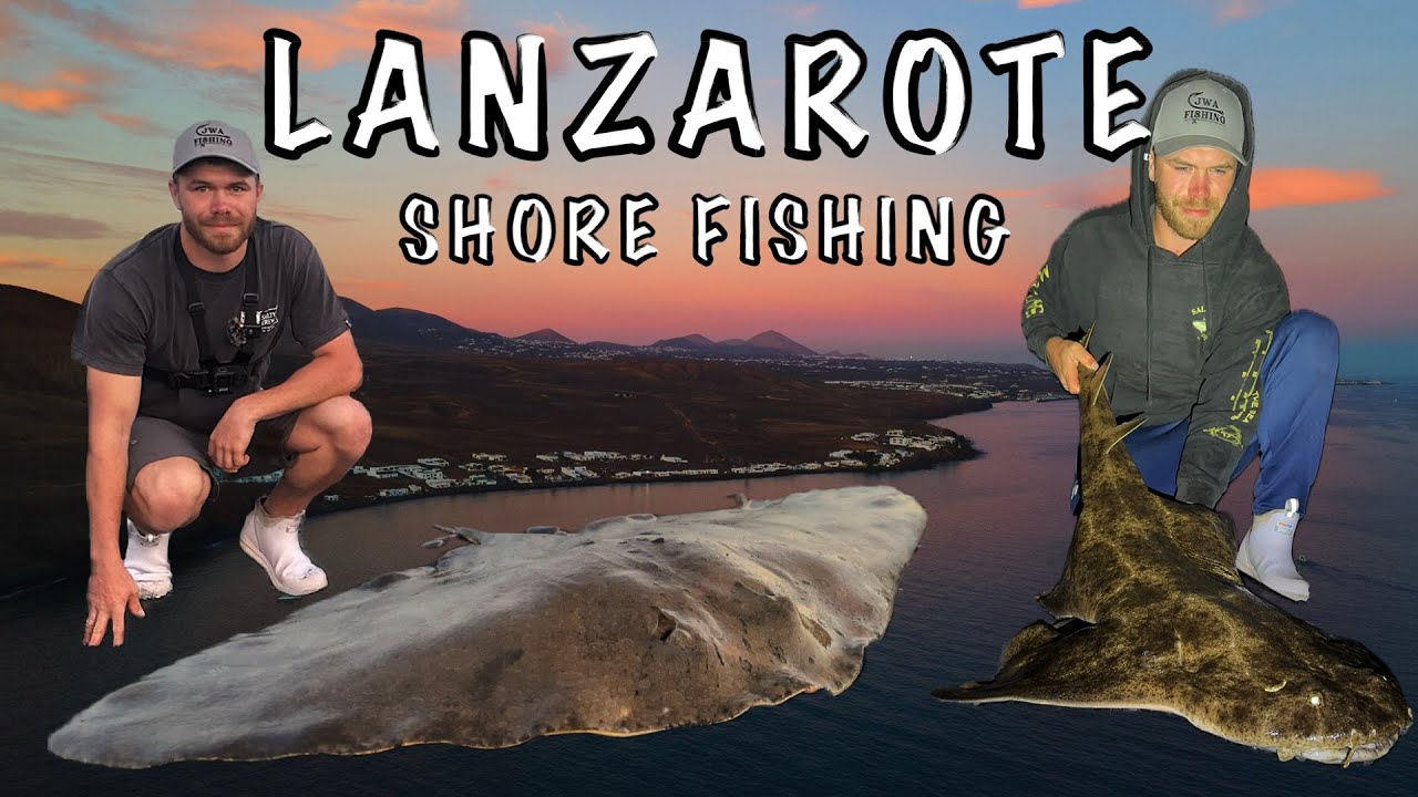 HOW TO FISH THE CANARY ISLANDS FROM THE SHORE || UNREAL FISHING IN LANZAROTE !