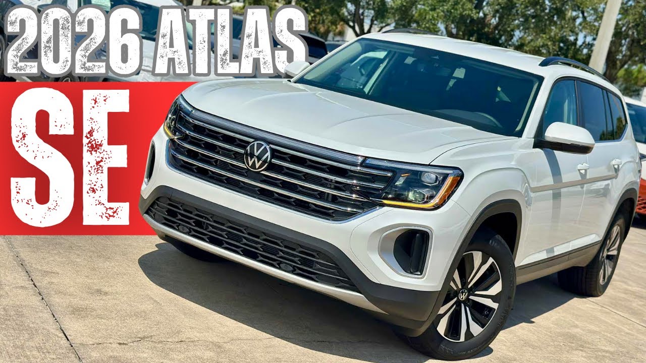 2026 VW Atlas SE Gets An Entry-Level Cost With Advanced Features and Practicality