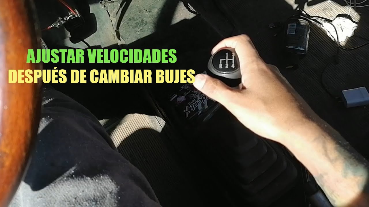 Ajustar velocidades después de cambiar bujes | CARIBE 80 | GOLFMK1