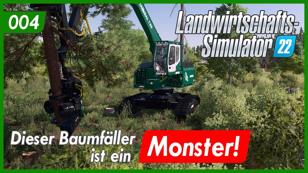 LS22 | 004 - Silverrun Forest | Der IMPEX Hannibal T50 im Einsatz | Let's play platinum gameplay