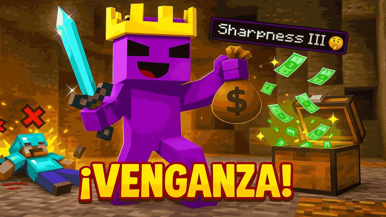 LOGRÉ VENGARME DE ESTA TOP Y SACARLES DINERO 💰! (TENÍAN SHARPNESS 3 ⚔️🤫)!