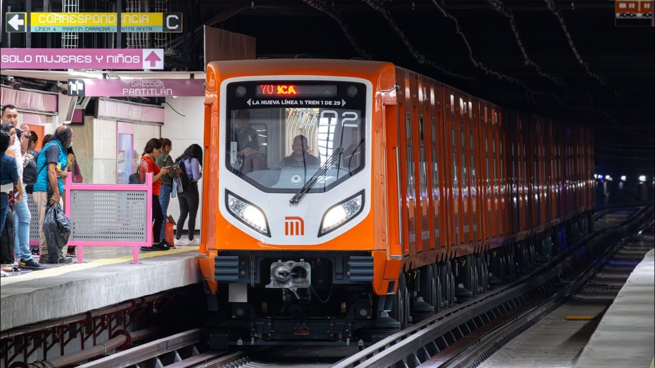 STC Metro | Trenes CRRC NM-22 en pruebas | línea 1