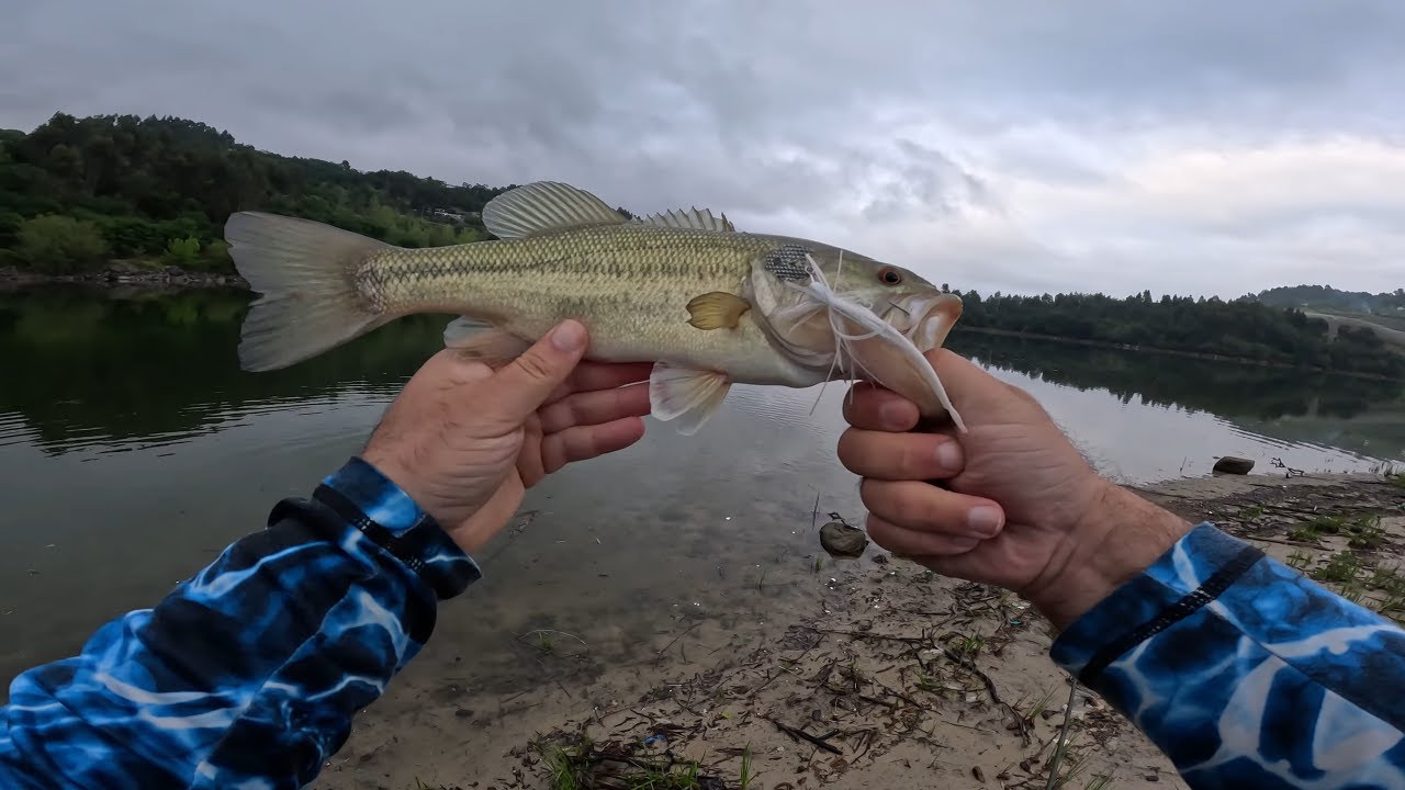 Pesca no Tâmega de margem aos Achigãs