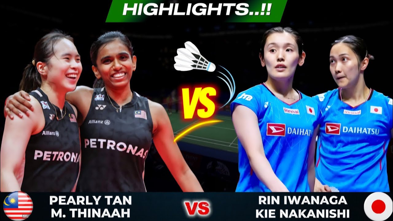 Pearly Tan/Thinaah Muralitharan (MAS) vs Iwanaga Nakanishi (JPN) | Throwback Final - Badminton
