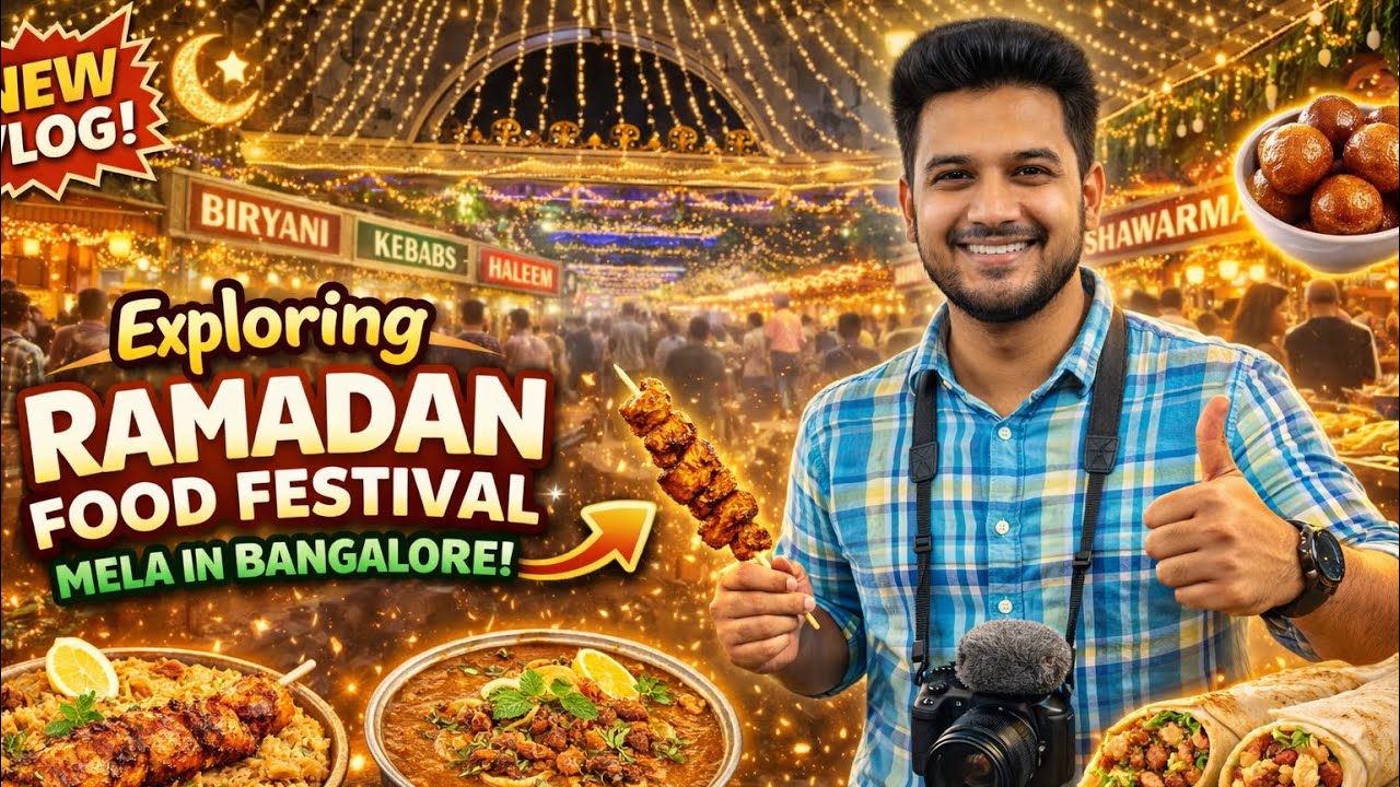 Exploring Bangalore’s Ramadan Food Streets|Food & Night Market|@nammabengaluru-m6b|Faizan khan|#vlog