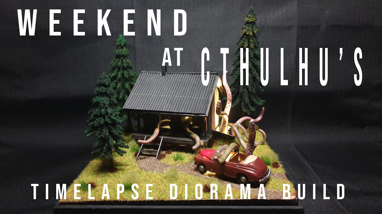 Weekend at Cthulhu's - Timelapse Diorama Build