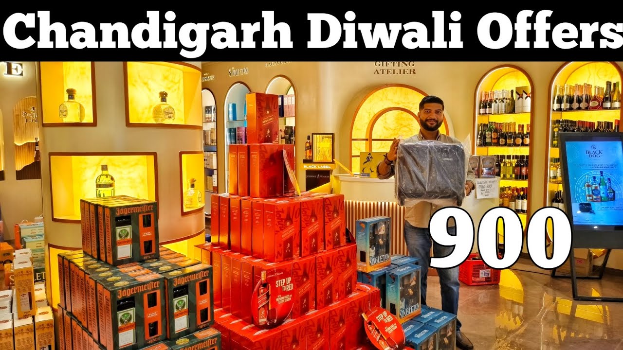 Chandigarh Diwali Offers 😳 | Imported Beer Rs. 70 only | The Whiskeypedia 