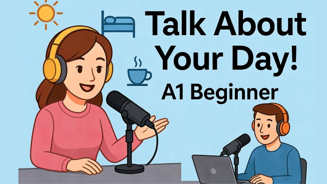 Daily Routine in English | Learn Everyday English Vocabulary & Speaking Practice (Talk English)
