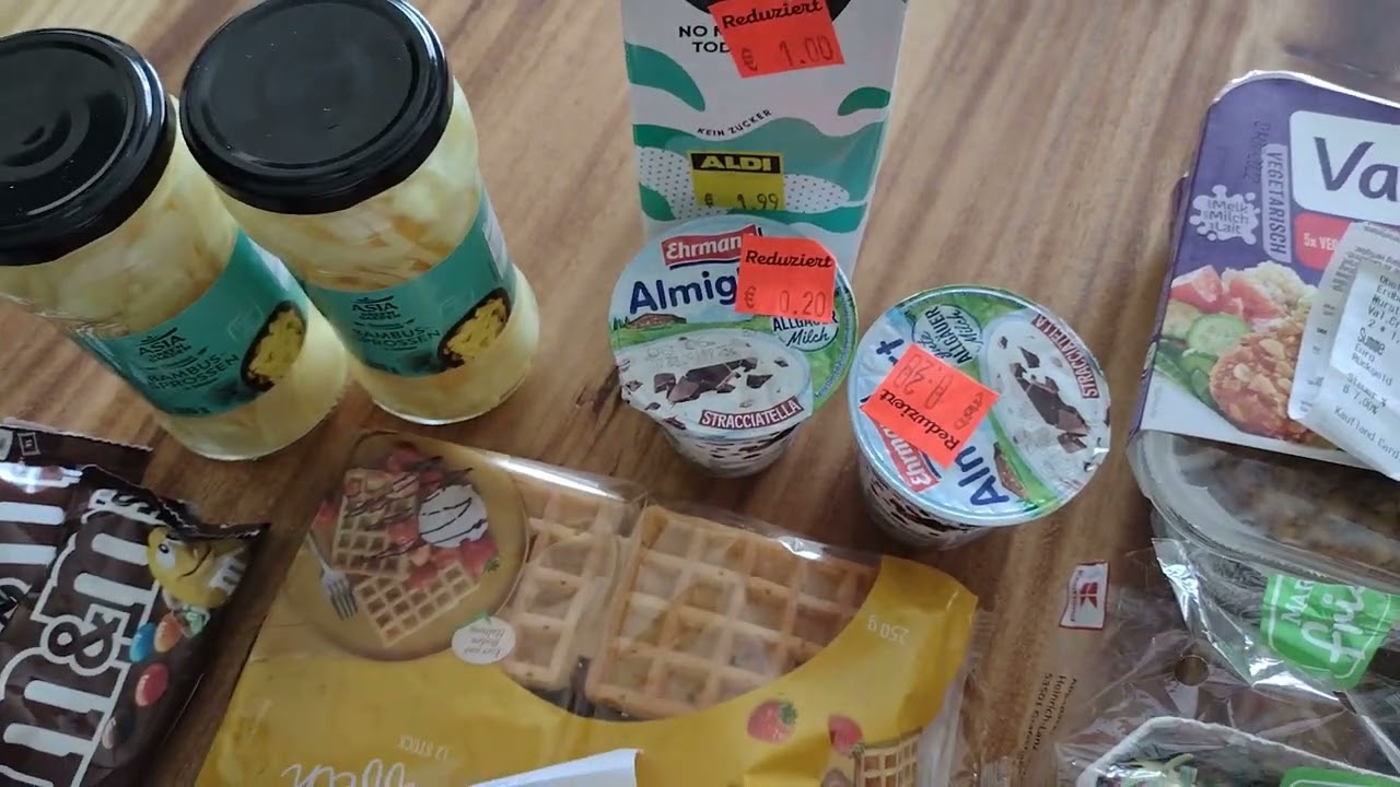 Foodhaul 08.06. Kaufland und Aldi Nord #frugal #budget #sparsam
