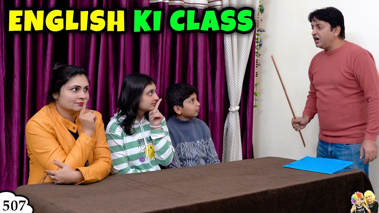 ENGLISH KI CLASS | Ep 507 | Family Challenge | Homonym Homophone Homograph | Aayu and Pihu Show