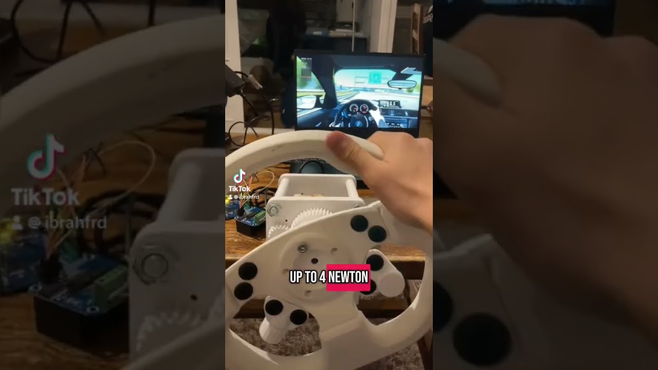 DIY 3D Printed Steering Wheel Out Now !  