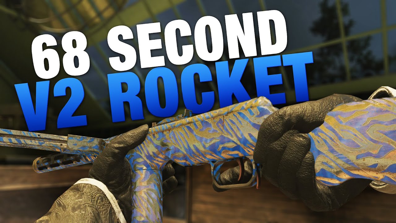 CRAZY 68 SECOND V2 ROCKET WITH THIS OVERPOWERED ERMA CLASS SETUP...            COD WW2
