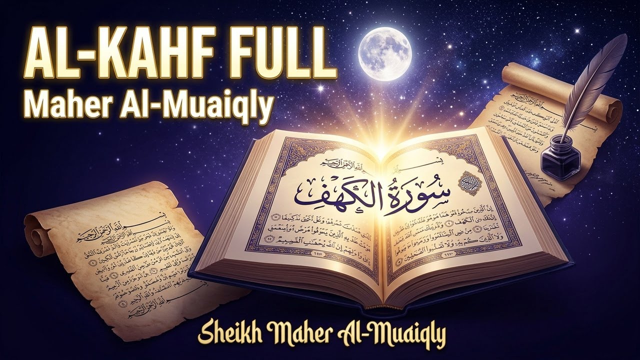 سورة الكهف كاملة بصوت الشيخ ماهر المعيقلي (جديد)... #القرآن_الكريم #سورة_الكهف #سنا_التبيان