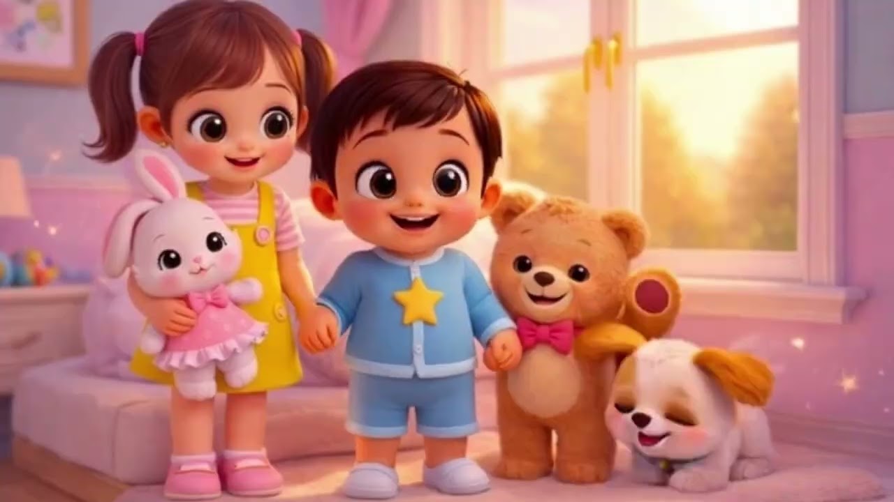 Good morning, little sunshine! 🌈☀️Wake up and smile with Baby Gonu 💕👶A gentle start to a happy day 🌸