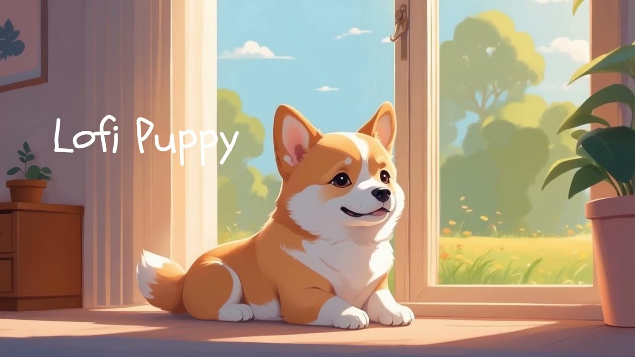 lofi puppy - chill beats to study & relax