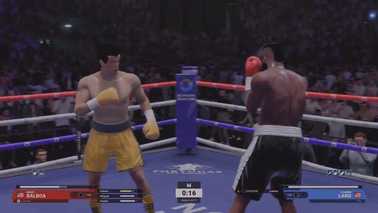 Combate por el título,Undisputed Rocky balboa modo carrera vs Clubber Lang parte 2 PS5