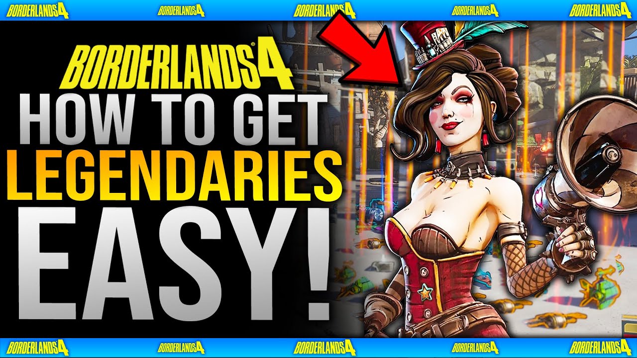 Borderlands 4 How To Get EASY LEGENDARY WEAPONS / Moxxi's Sweet Embrace & Cold Shoulder Legendaries