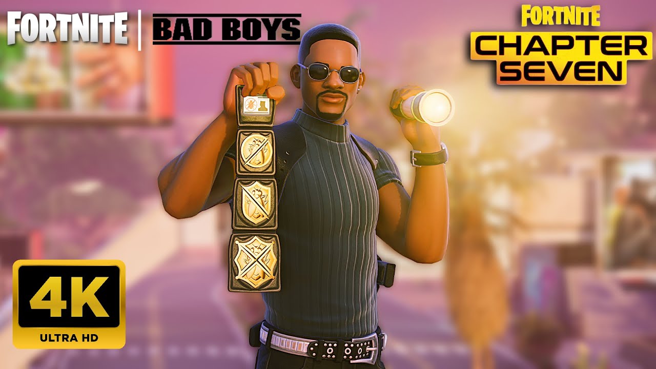 *RARE* Mike Lowry 4K Gameplay | FORTNITE x BAD BOYS | Ch7