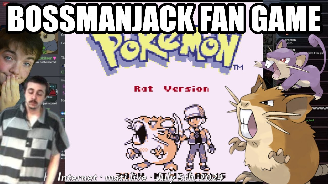 Mad at the Internet - Josh Plays BossmanJack Pokemon Rat Version Fan Game