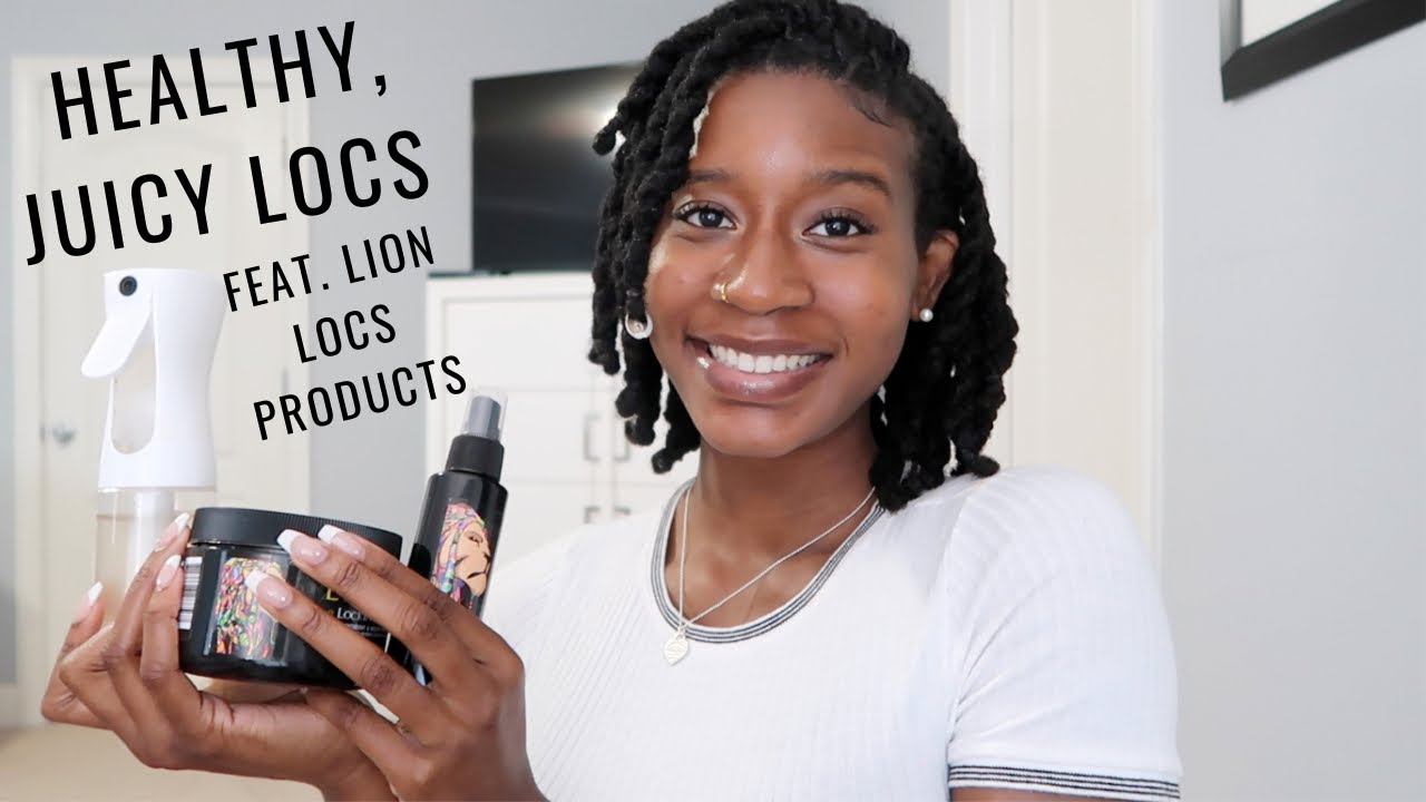 How I Moisturize My Locs ft. Lion Locs Products! | Sunshine Locd