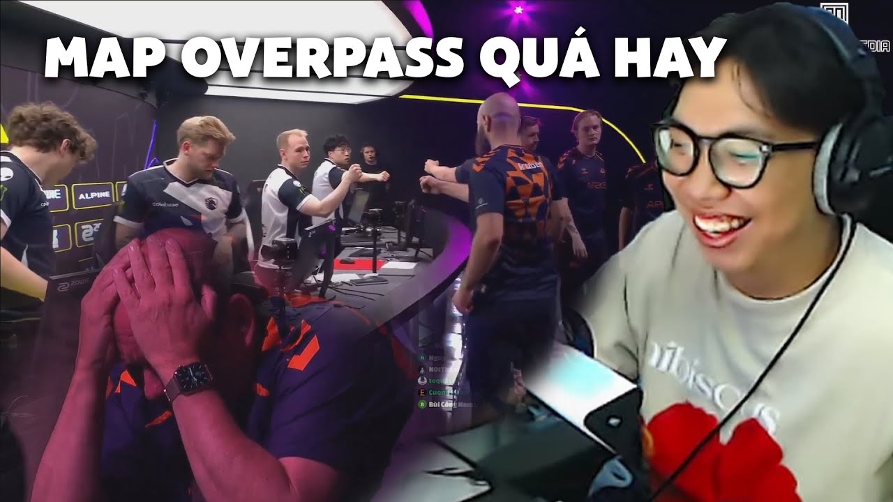 Liquid vs Apeks map Overpass HAY nhất từng xem