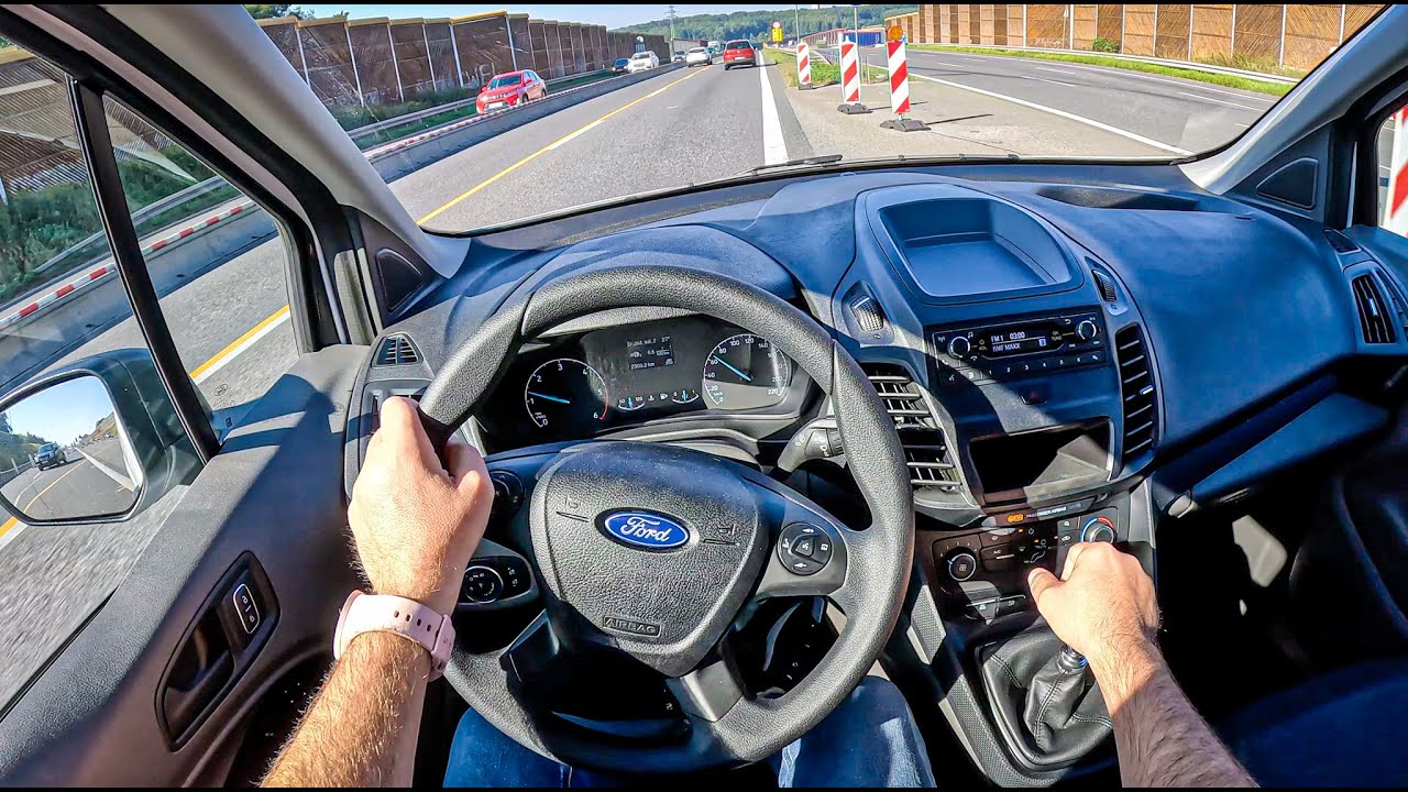 2023 Ford Transit Connect [1.5 EcoBlue 100HP] |0-100| POV Test Drive #1843 Joe Black