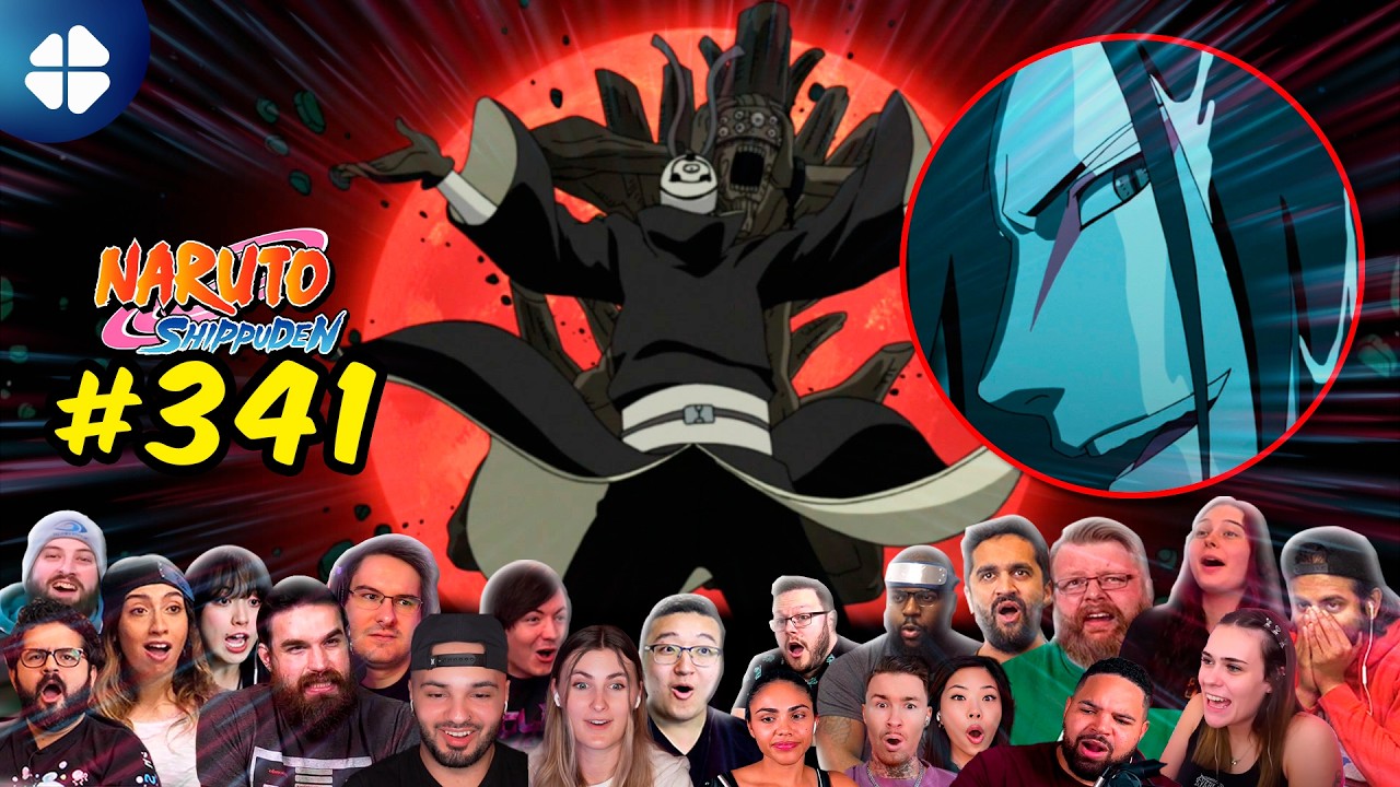 Shippuden Episode 341 Mega Reaction Mashup | ナルト 疾風伝] [海外の反応]