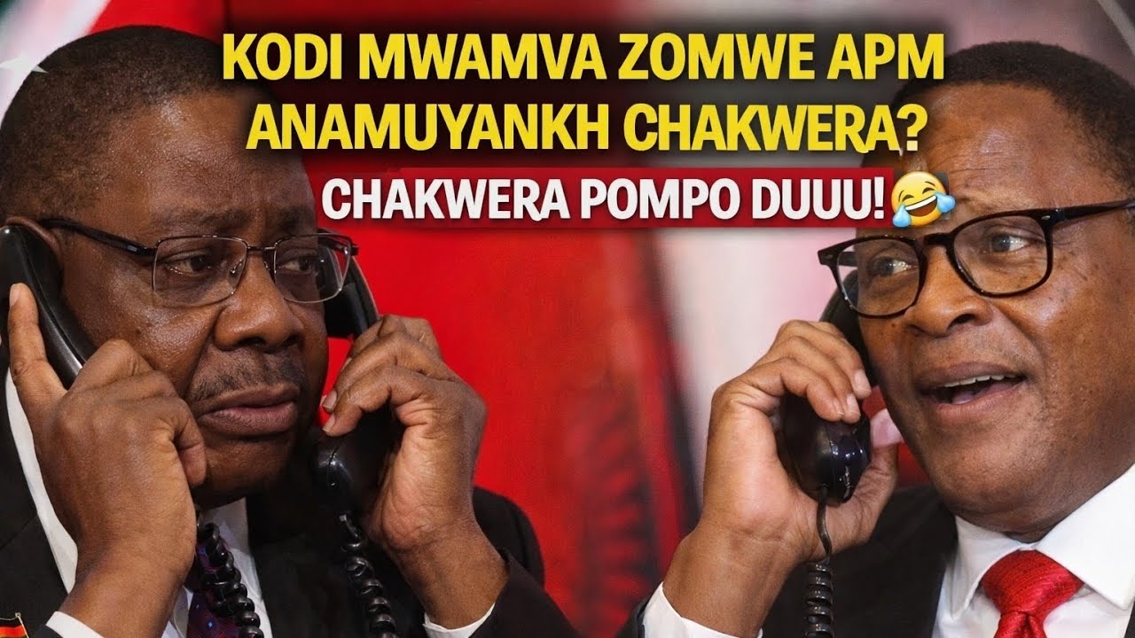 KODI MWAMVA ZOMWE APM ANAMUYANKHA CHAKWERA?