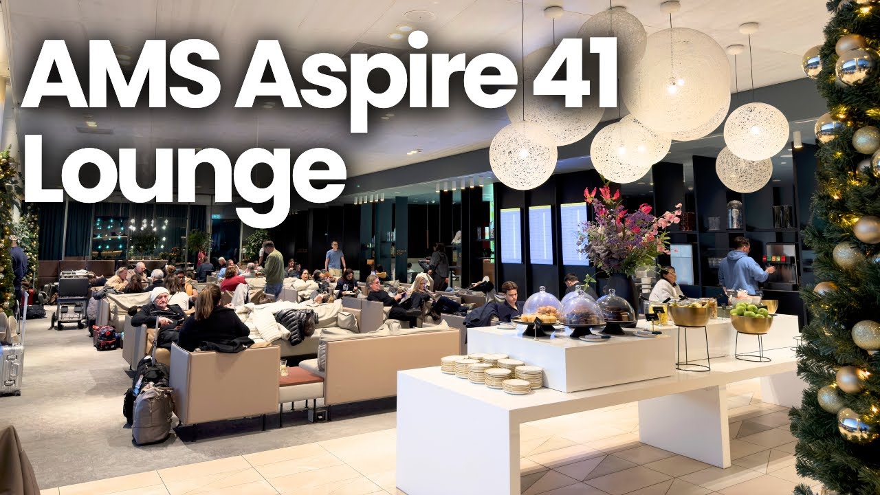 Стоит ли оно того? Отзыв о зале ожидания Aspire Lounge 41 в Амстердаме.
