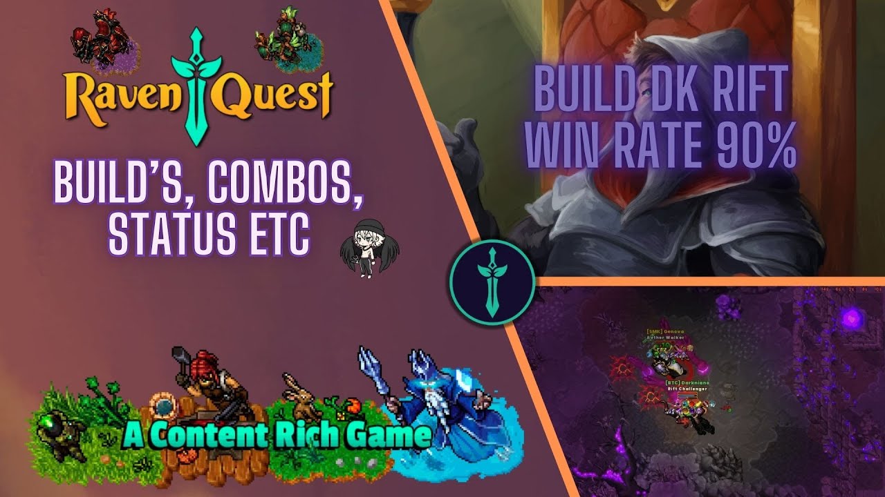 🌴RAVENQUEST🌴 BUILD DK AETHER RIFT 90% WIN RATE