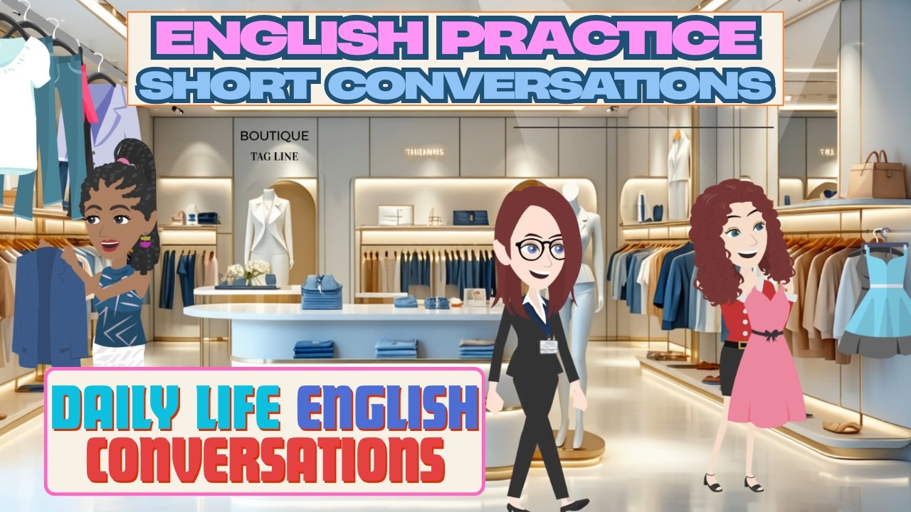 Short Conversations | Daily Life English Conversations | English Practice | English Practice Ella