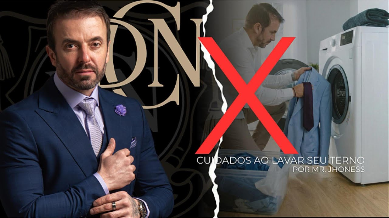 Voc&ecirc; Est&aacute; Lavando Seu Terno ERRADO? 👔⚠️ Aprenda o Jeito Certo