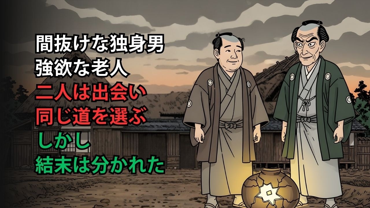 間抜けな独身男と強欲な老人が出会ったが…運命を分けた結末