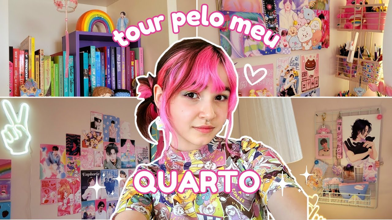 TOUR pelo meu QUARTO! | pinterest inspo 🎀
