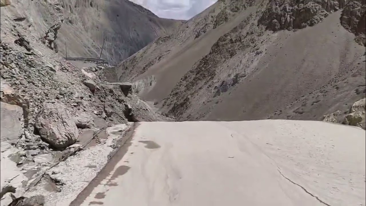 Lamayuru  Road  Flood 2025
