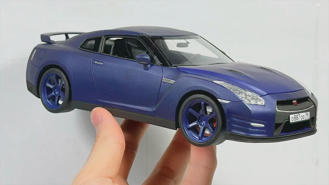 BULKIN, seu Nissan GTR 35 feito de massinha ficou incrível!