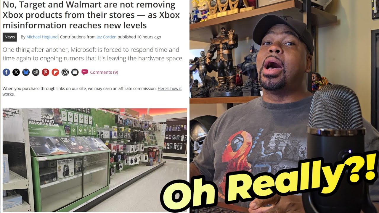 Microsoft RESPONDS to Walmart & Target Removing Xbox from Stores!