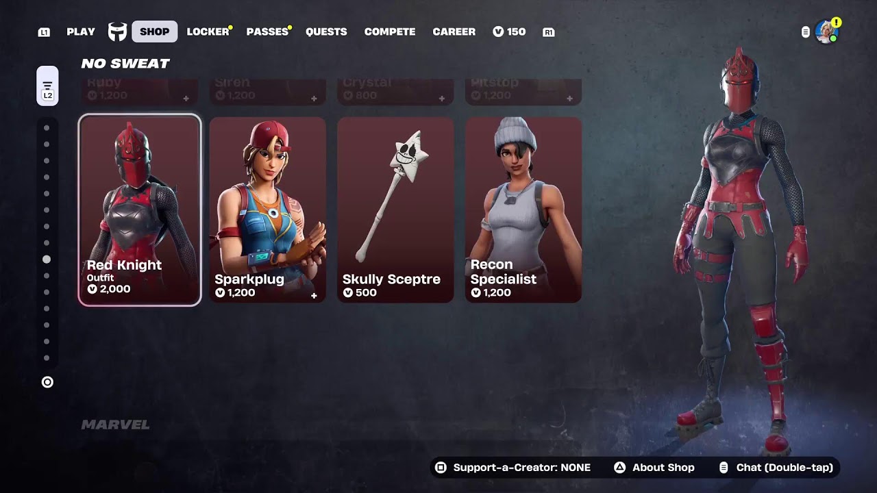 New fortnite item shop.