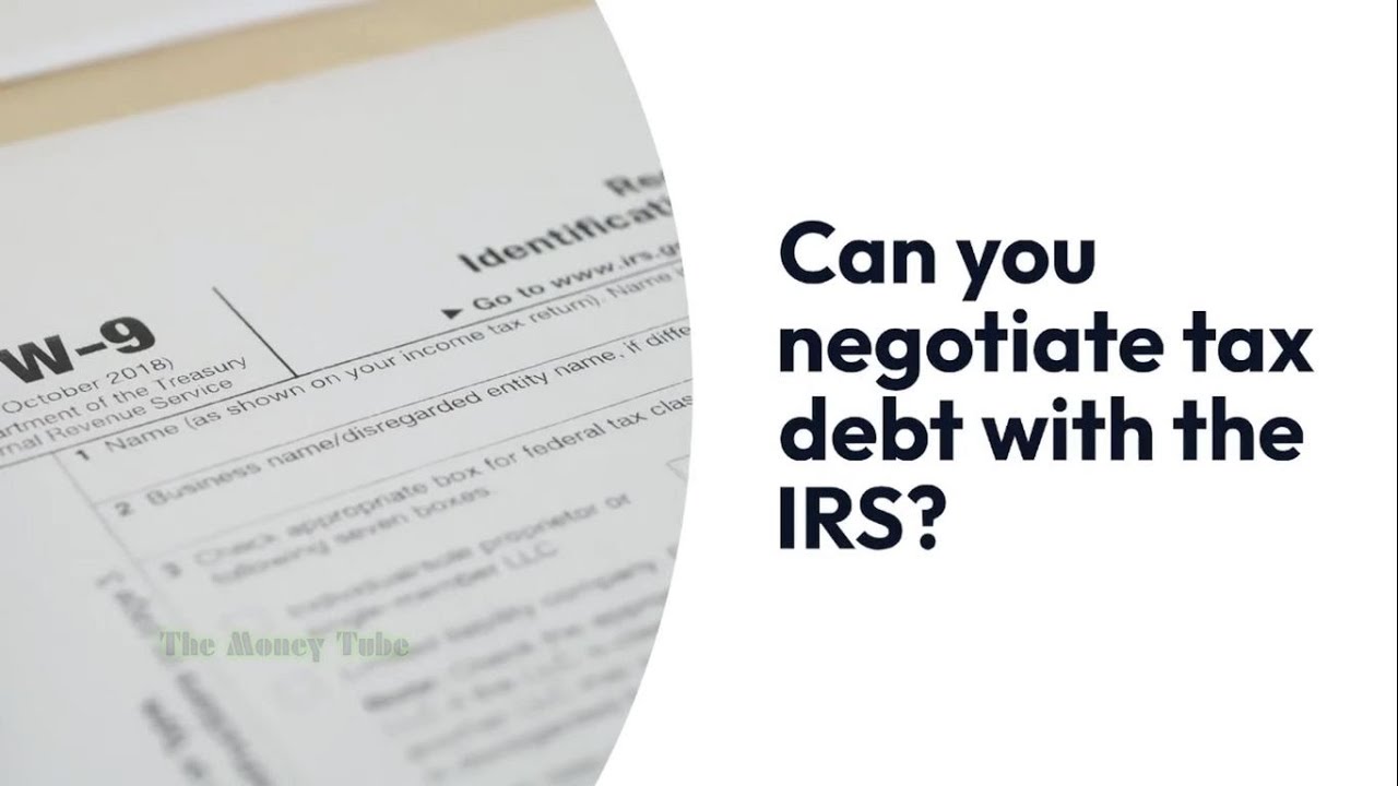 Can you negotiate tax debt with the IRS?