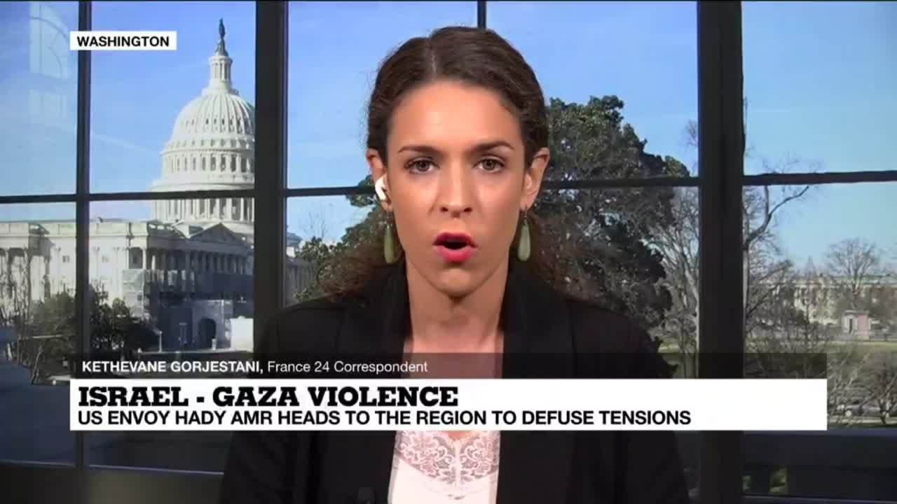 US envoy Hady Amr heads to Middle East to defuse Israel-Gaza tensions &lsquo;after simple calls for calm&rsquo;