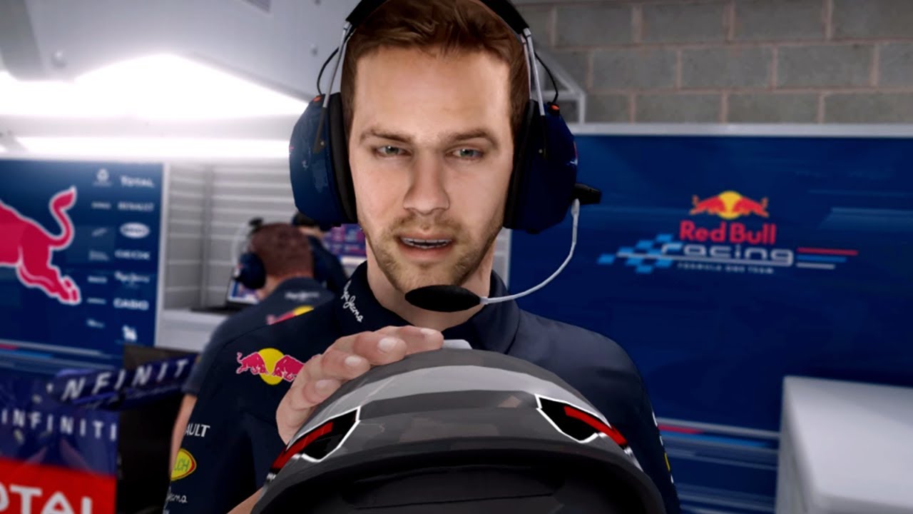 The Cutscenes In This Old F1 Game Were CREEPY...