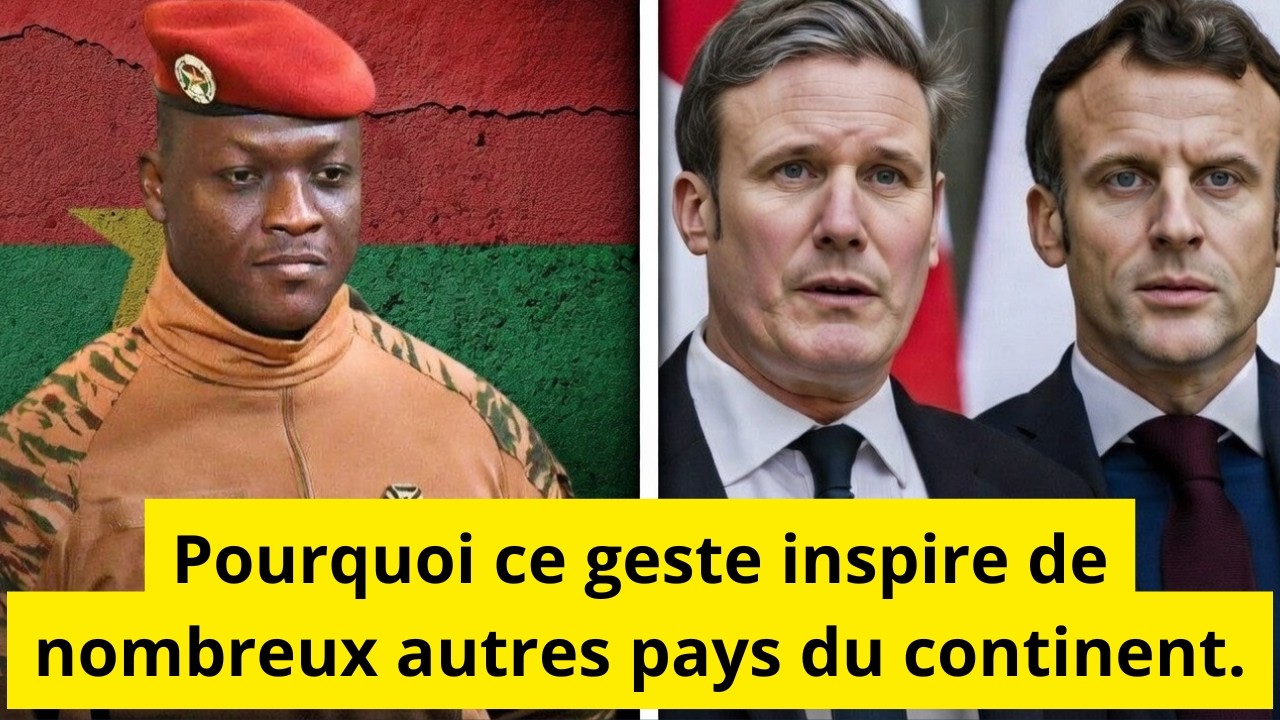 Coup de tonnerre en Afrique : Traoré ferme tout, la France et l'Amérique sous le choc !