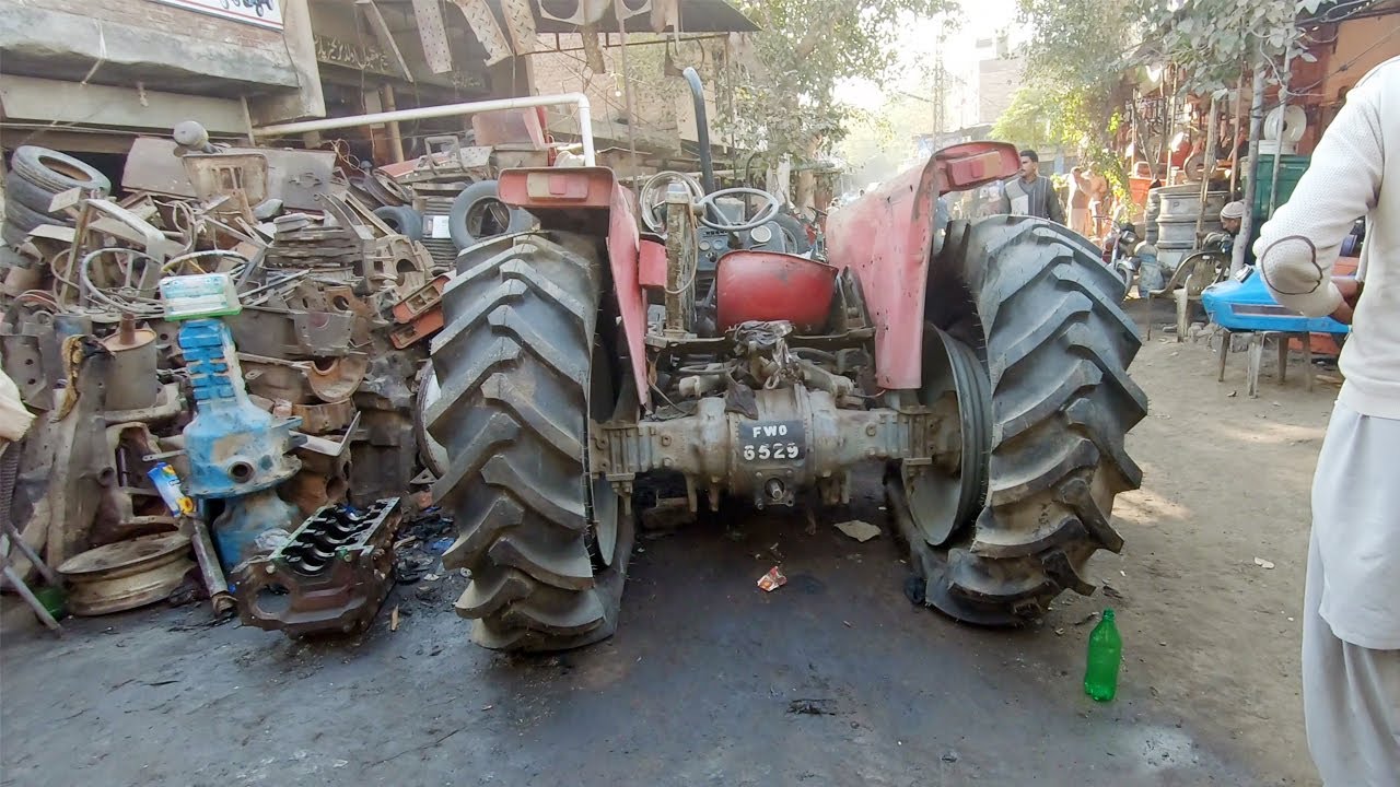 Visit Sargodha Tractor Kabar Market Part 2 | سرگودھا ٹریکٹرکباڑ پارٹ مارکیٹ | Sargodha auto industry